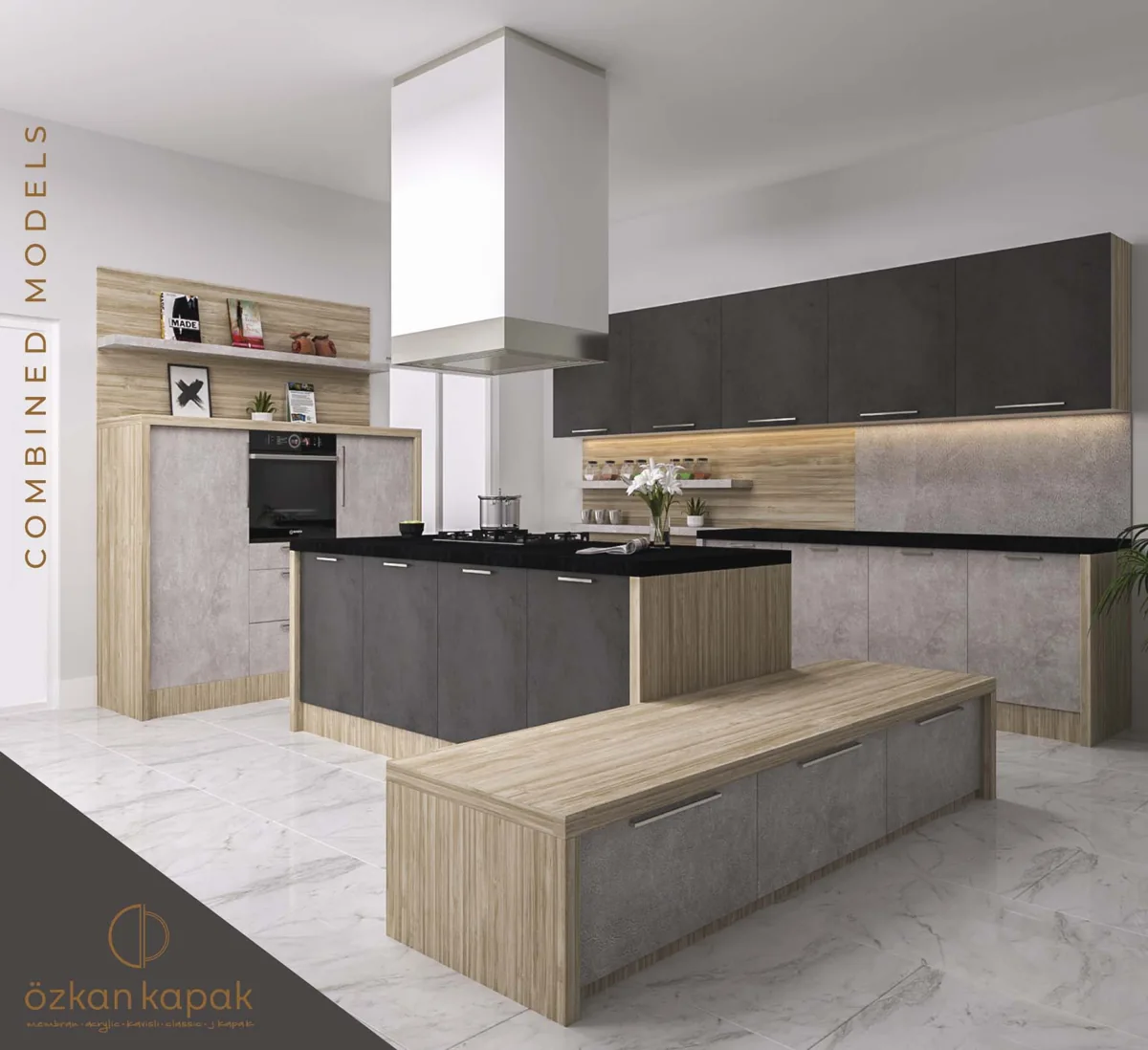 Özkan Kapak furniture and cabinet door collection
